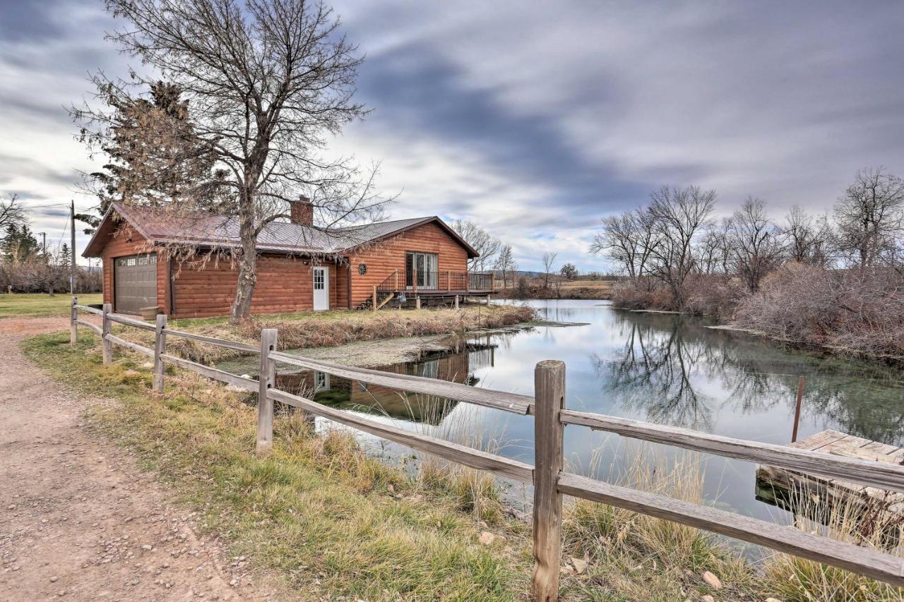 Rustic Spearfish Cabin On 12-Acre Trout Farm エクステリア 写真