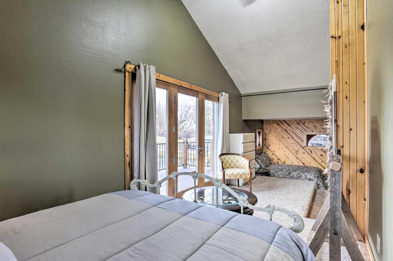 Rustic Spearfish Cabin On 12-Acre Trout Farm エクステリア 写真