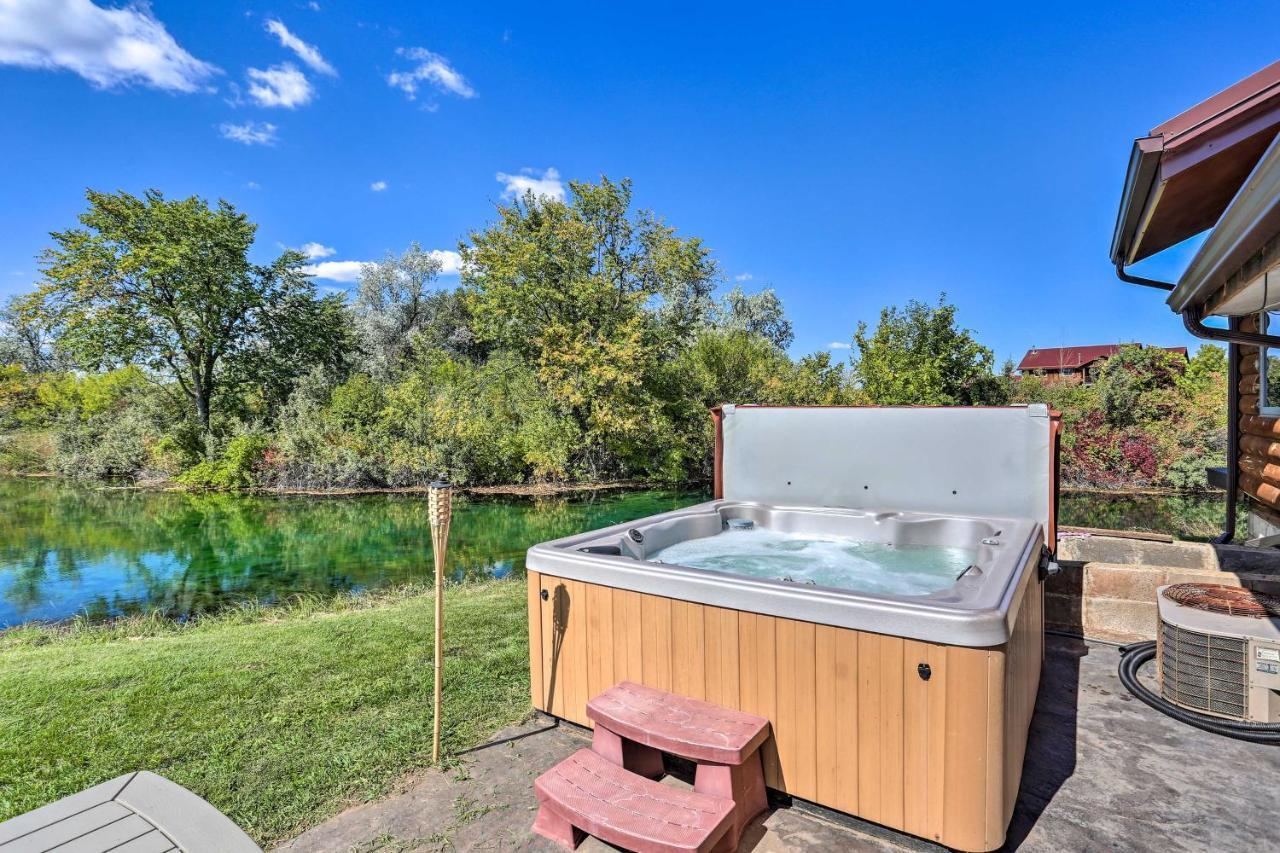 Rustic Spearfish Cabin On 12-Acre Trout Farm エクステリア 写真