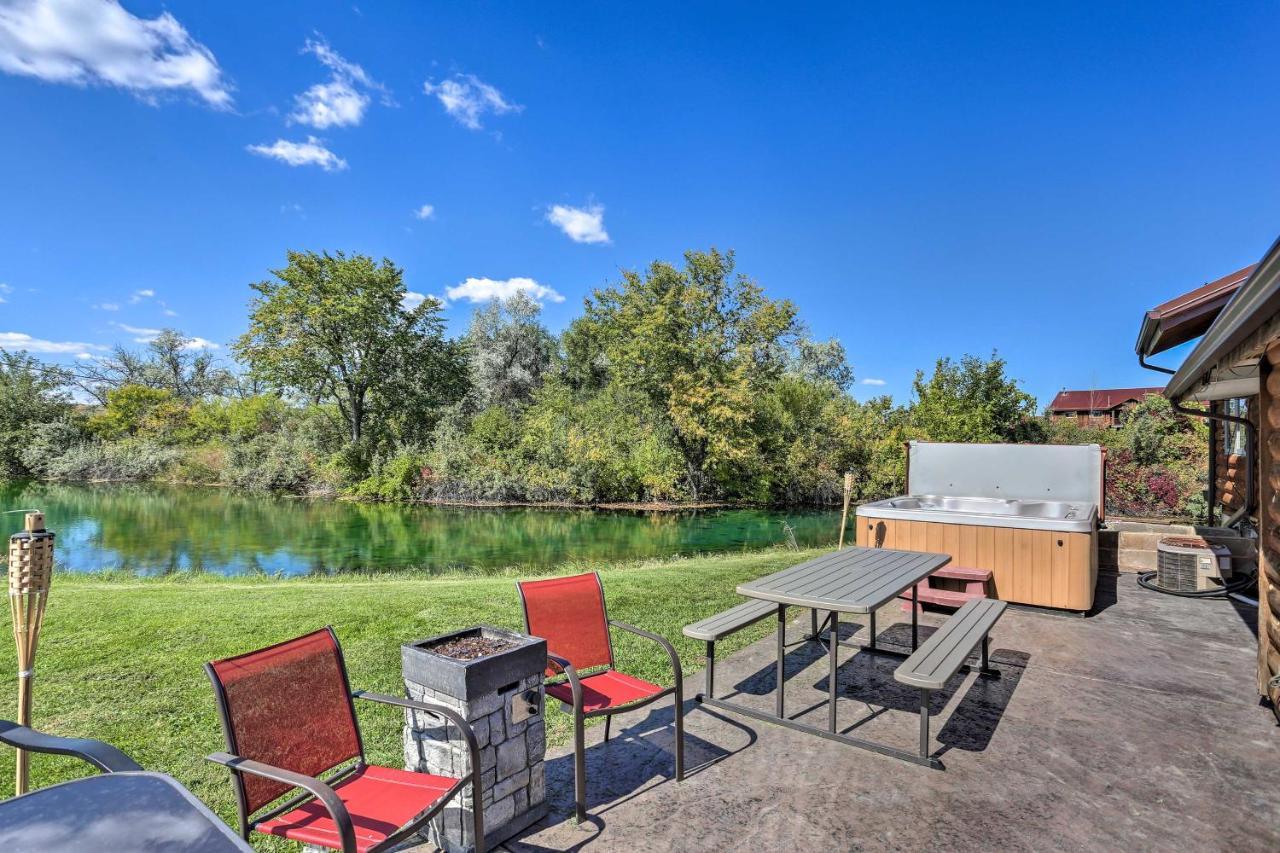 Rustic Spearfish Cabin On 12-Acre Trout Farm エクステリア 写真