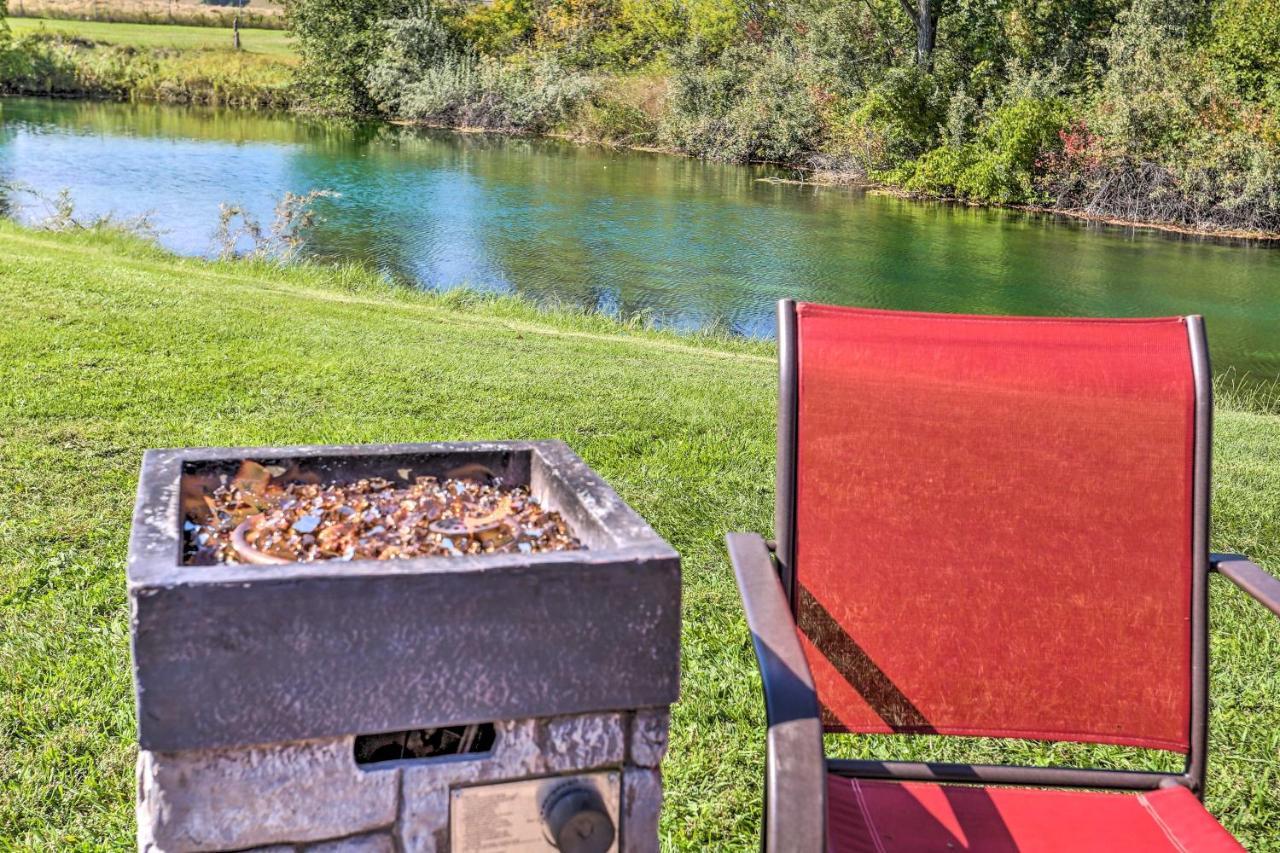 Rustic Spearfish Cabin On 12-Acre Trout Farm エクステリア 写真