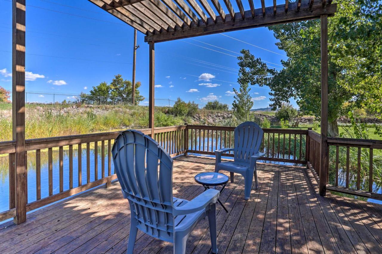 Rustic Spearfish Cabin On 12-Acre Trout Farm エクステリア 写真